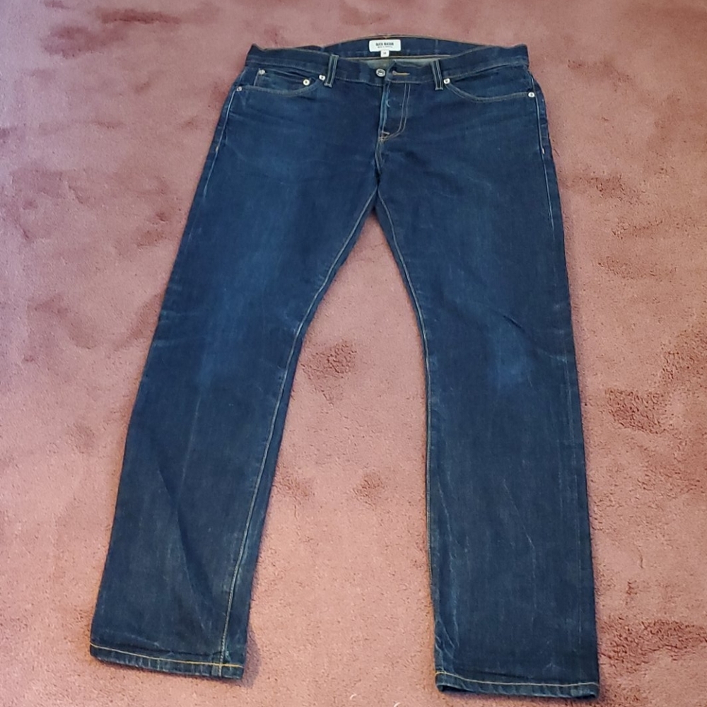 Buck Mason Slim Fit Selvage Denim Jeans 34x33